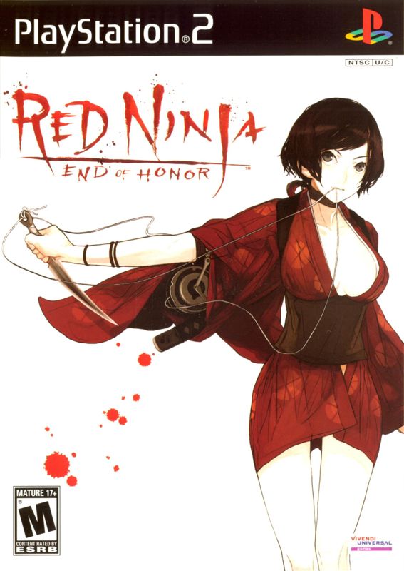 Red Ninja End of Honor box art for Xbox